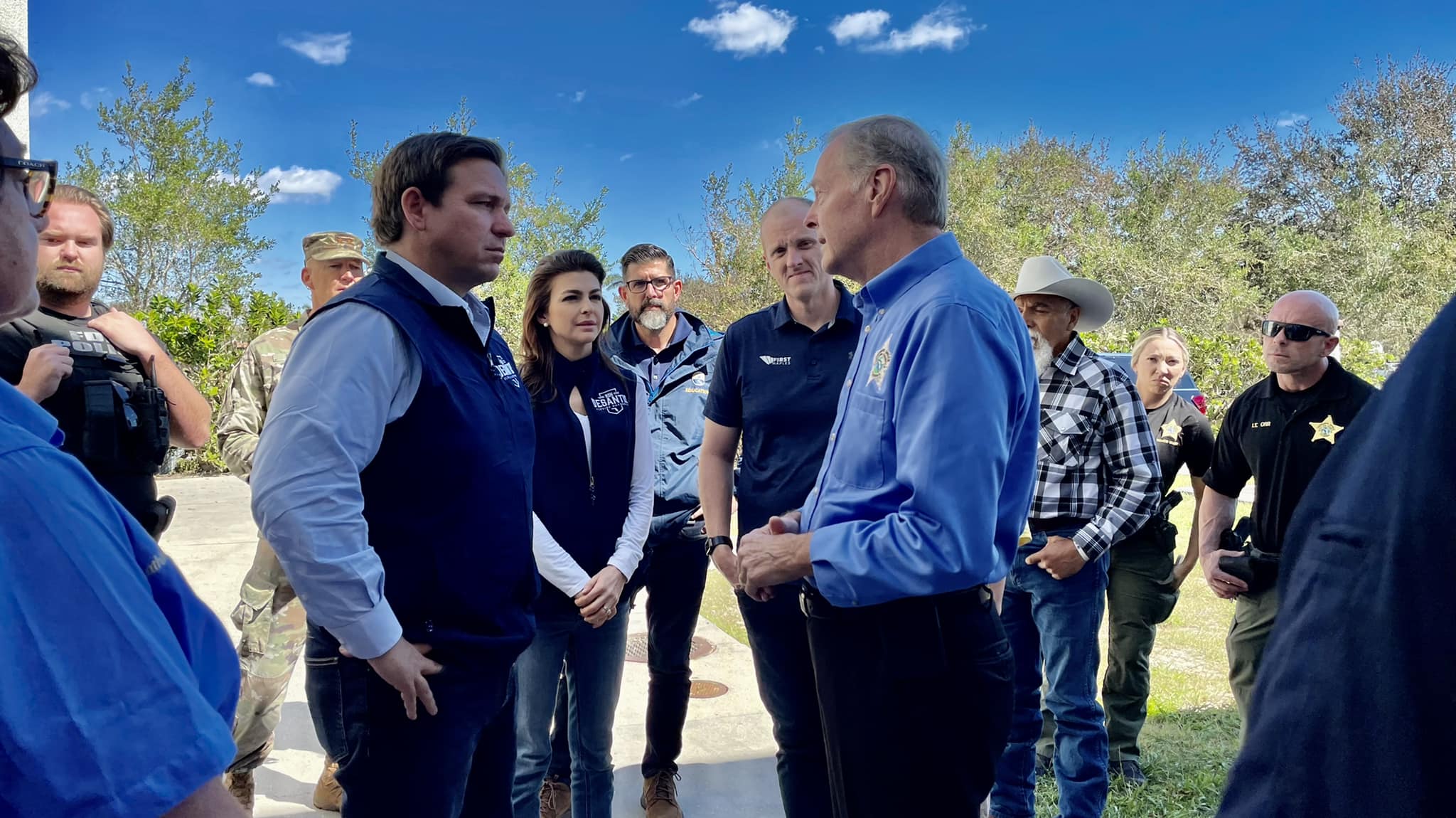 Collier County Sheriff Thanks Gov DeSantis For Swift Action In 